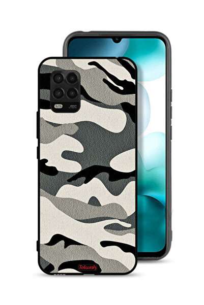 Tolwak غطاء حماية مموه لهاتف شاومي مي 10 لايت 5G