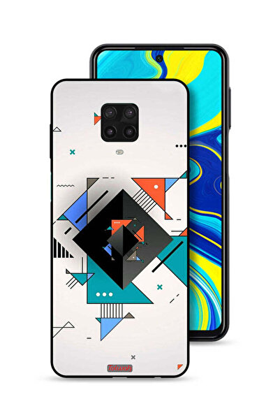 Tolwak غطاء حماية لهاتف شاومي ريدمي نوت 9S بأشكال مربعة ومثلثة ونمط تجريدي