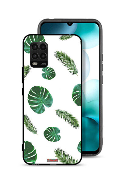 Tolwak غطاء حماية لهاتف شاومي مي 10 لايت 5G بنقشة ريش فنية