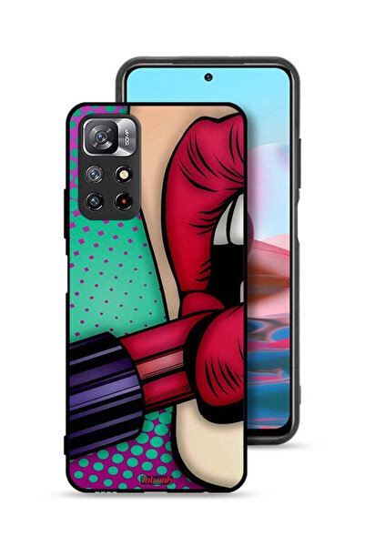 Tolwak غطاء حماية أحمر شفاه لهاتف شاومي ريدمي نوت 11 4G