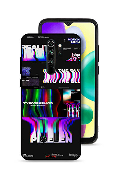 Tolwak Xiaomi Redmi Note 8 Pro Protective Case Cover Motion Design