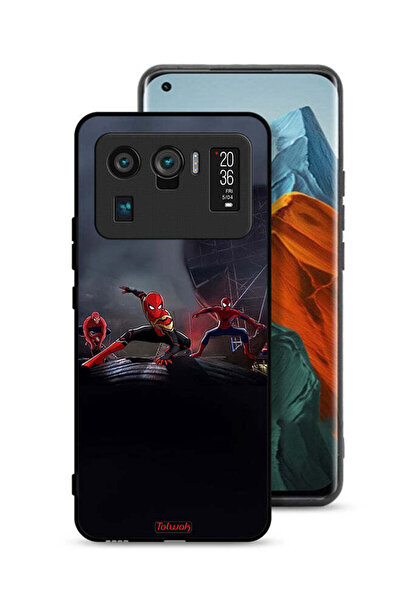 Tolwak Xiaomi Mi 11 Ultra Protective Case Cover Three Spiders