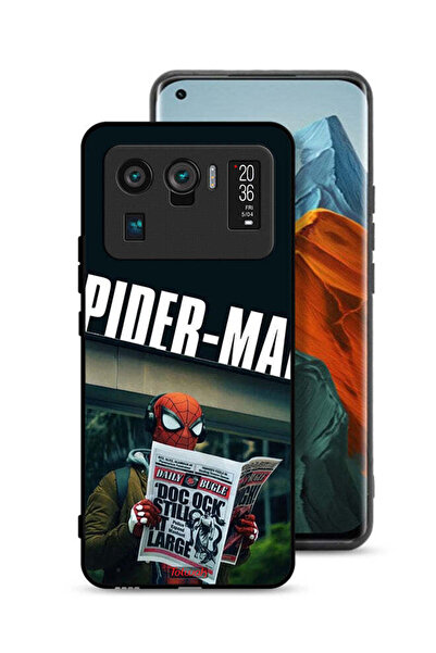 Tolwak غطاء حماية لهاتف شاومي مي 11 ألترا سبايدرمان يقرأ صحيفة