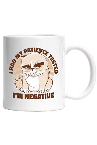 INOVATIX Cana alba personalizata, Pisica Test de Rabdare,, Alb, INOVATIX®. 330ml