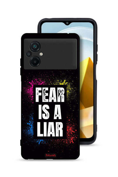 Tolwak Xiaomi Poco M5 4G Protective Case Cover Fear Is A Liar