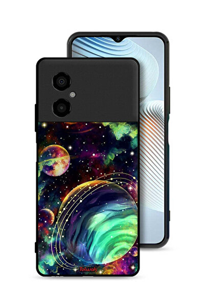Tolwak Xiaomi Poco M4 5G Protective Case Cover Planets