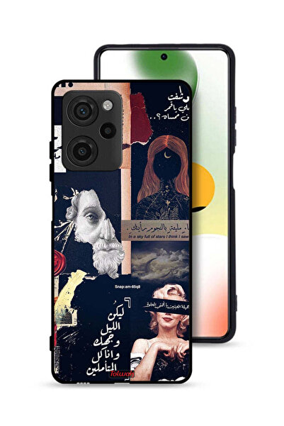 Tolwak غطاء حماية لهاتف شاومي بوكو X5 برو - اقتباسات عربية ووجوه مقطوعة