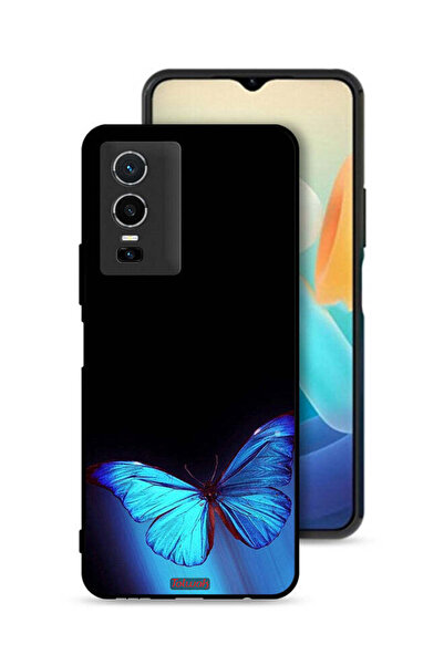 Tolwak غطاء حماية لهاتف Vivo Y76 5G بنقشة فراشة