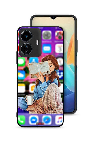 Tolwak غطاء حماية لهاتف Vivo Y77e 5G - قراءة