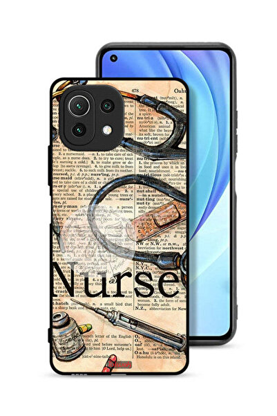 Tolwak غطاء حماية لهاتف شاومي مي 11 لايت - أدوات ممرضة عتيقة