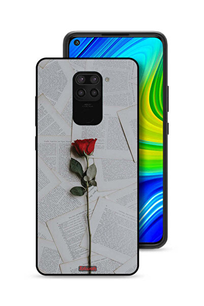 Tolwak غطاء حماية لهاتف شاومي ريدمي نوت 9 وردي على ورق