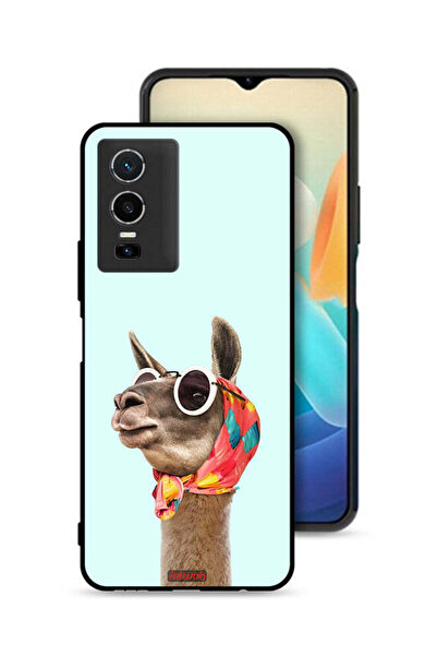 Tolwak غطاء حماية لهاتف Vivo Y76 5G بلون جمل أنيق وجذاب