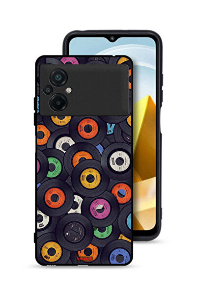 Tolwak غطاء حماية لهاتف Xiaomi Poco M5 4G بنمط CDs