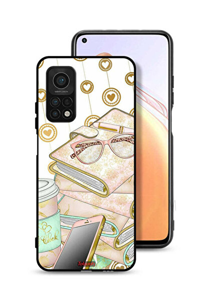 Tolwak غطاء حماية لهاتف Xiaomi Mi 10T 5G، نظارات على الكتب