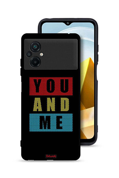Tolwak Xiaomi Poco M5 4G Protective Case Cover You And Me