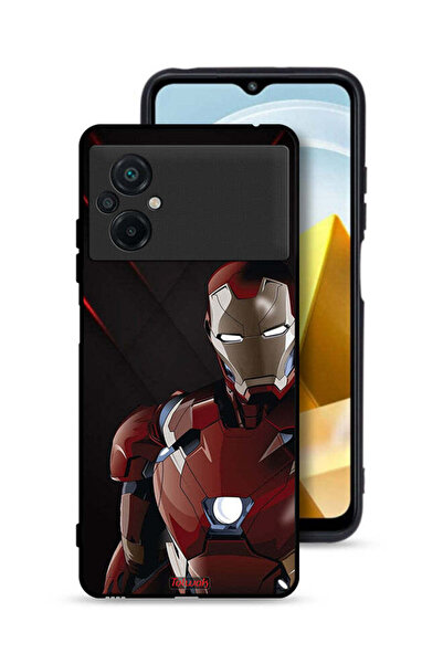 Tolwak غطاء حماية Xiaomi Poco M5 4G غطاء حماية الرجل الحديدي