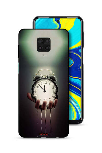 Tolwak غطاء حماية على شكل ساعة لهاتف شاومي ريدمي نوت 9 برو
