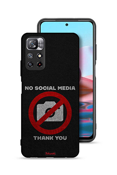 Tolwak غطاء حماية لهاتف شاومي ريدمي نوت 11S، لا توجد وسائل تواصل اجتماعي، شكر...