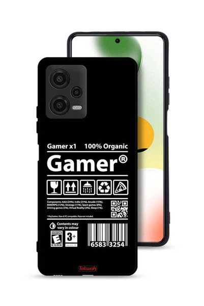 Tolwak غطاء حماية لهاتف Xiaomi Poco X5، ملصق للألعاب