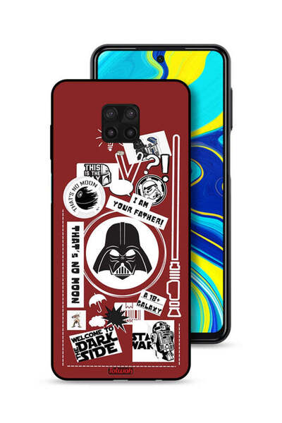 Tolwak غطاء حماية لهاتف شاومي ريدمي نوت 9 برو، ملصق "مرحبًا بكم في الجانب الم...