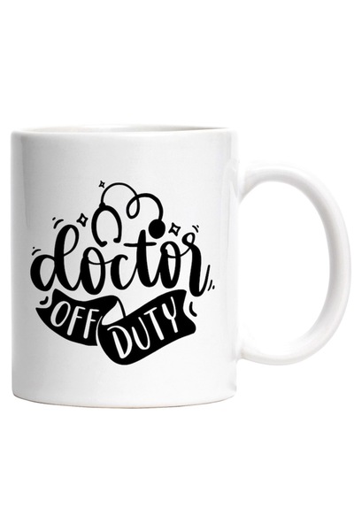 INOVATIX Cana alba personalizata, pentru doctorii care si-au terminat program...