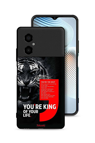Tolwak غطاء حماية لهاتف Xiaomi Poco M4 5G أنت ملك حياتك