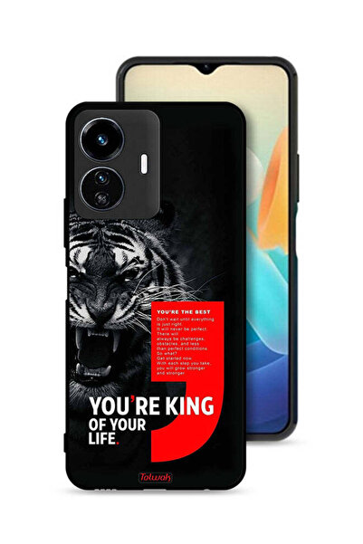 Tolwak غطاء حماية لهاتف Vivo Y77 5G أنت ملك حياتك