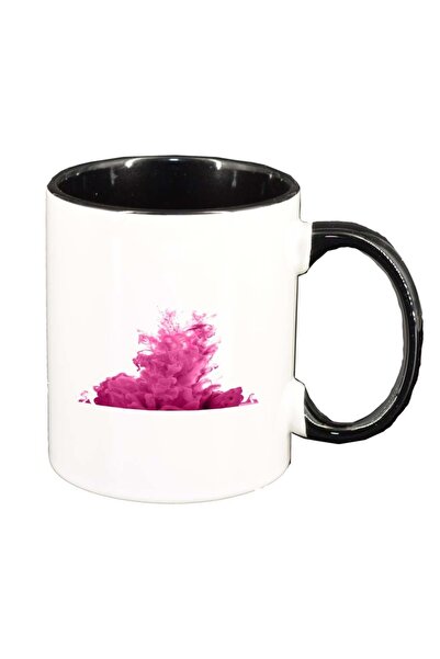 INOVATIX Cana alba personalizata, Colour, interior negru, D267, INOVATIX®. 330ml