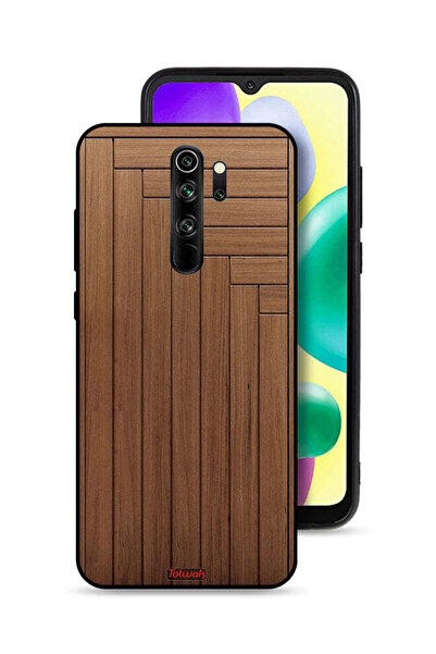 Tolwak غطاء حماية لهاتف شاومي ريدمي نوت 8 برو بنمط الباب