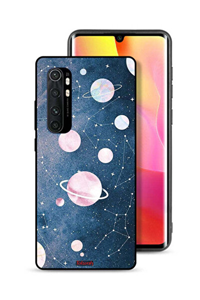 Tolwak Xiaomi Mi Note 10 Lite Protective Case Cover Space Art