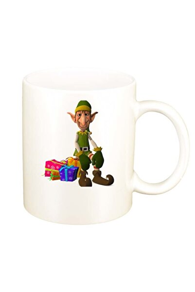 INOVATIX Cana alba personalizata, Craciun, D175, INOVATIX®. 330ml