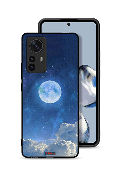 Tolwak Xiaomi 12 Protective Case Cover Moon Clouds