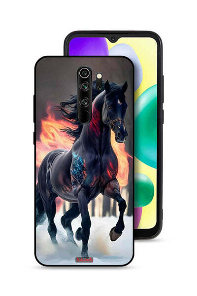Tolwak غطاء حماية لهاتف شاومي ريدمي نوت 8 برو - حصان عالي الوضوح