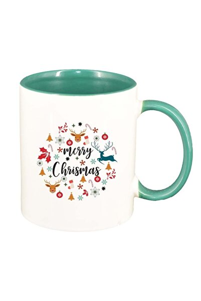 INOVATIX Cana alba personalizata, Craciun Fericit / Merry Christmas, interior...