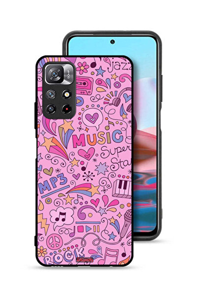 Tolwak غطاء حماية لهاتف شاومي ريدمي نوت 11S مع علامات موسيقية