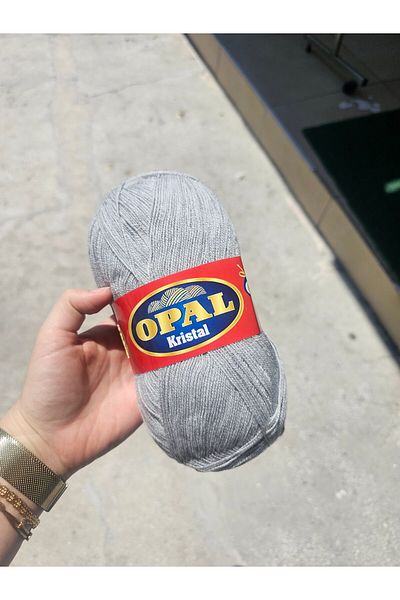 OPAL Crystal Hand Knitting Yarn No:804 Crystal Fiber Soap Dispenser Pouch Knitting Yarn 100Gr-475Mt