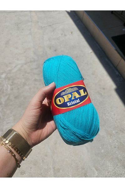 OPAL Crystal Hand Knitting Yarn No:810 Crystal Fiber Soap Dispenser Pouch Knitting Yarn 100Gr-475Mt
