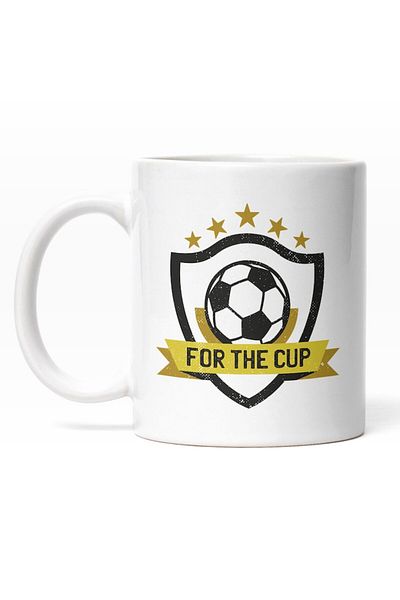INOVATIX Personalized white mug, Football Ball, In English For The Cup, Team Sport, INOVATIX®. 330ml