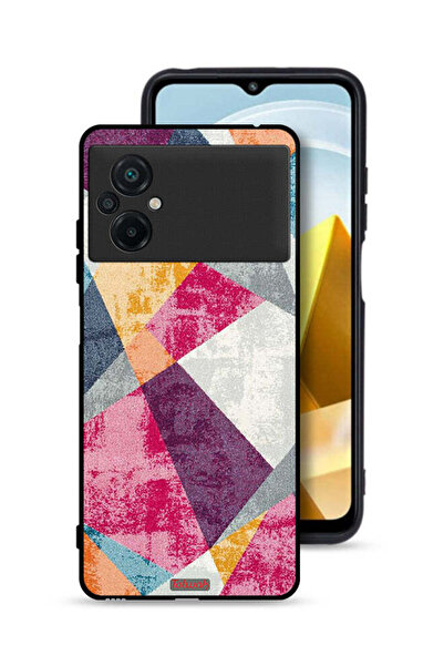 Tolwak Xiaomi Poco M5 4G Protective Case Cover Paint Pattern