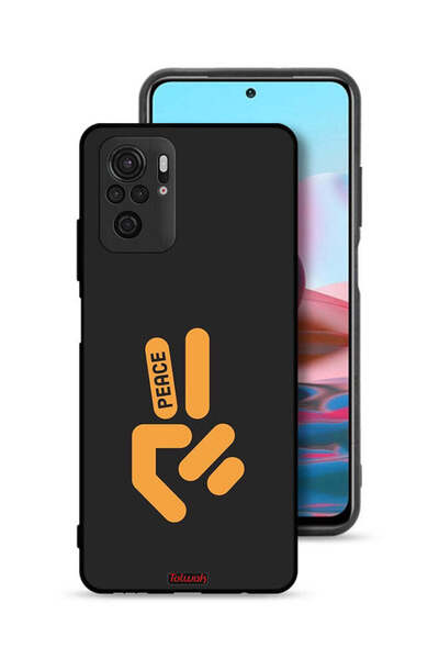 Tolwak Xiaomi Redmi Note 10 4G Protective Case Cover Peace