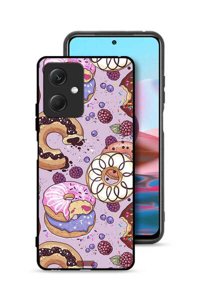 Tolwak غطاء حماية لهاتف شاومي ريدمي نوت 12 برسومات دونات