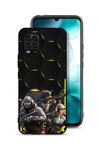 Tolwak غطاء حماية لهاتف Xiaomi Mi 10 Lite 5G بخلفية Cyberpunk