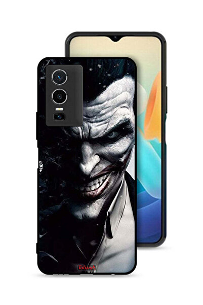 Tolwak غطاء حماية لهاتف Vivo Y76 5G بتصميم نصف وجه جوكر