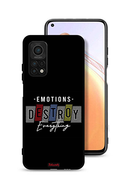 Tolwak غطاء حماية لهاتف Xiaomi Mi 10T 5G - العواطف تدمر كل شيء