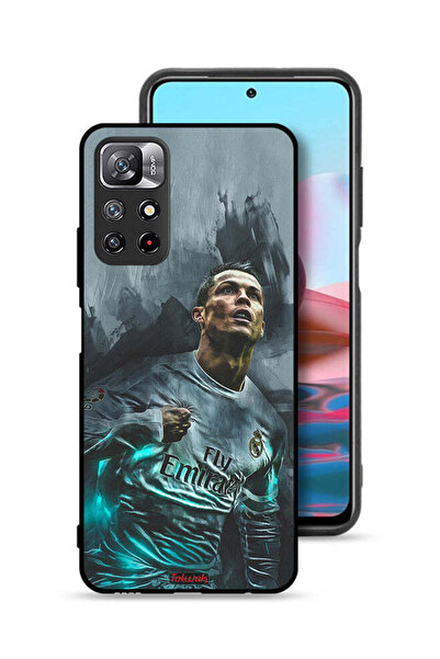 Tolwak غطاء حماية لهاتف شاومي ريدمي نوت 11S برسومات كريستيانو رونالدو