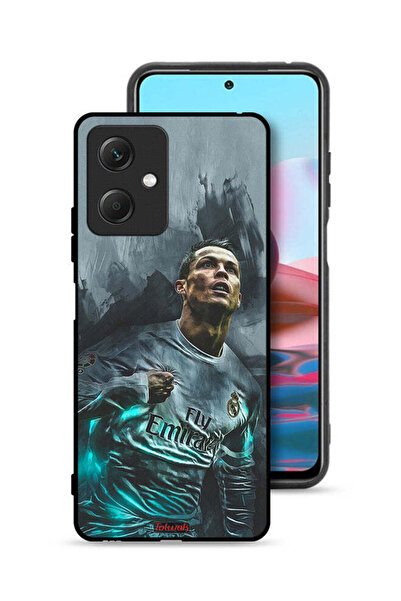 Tolwak غطاء حماية شاومي ريدمي نوت 12 برسومات كريستيانو رونالدو