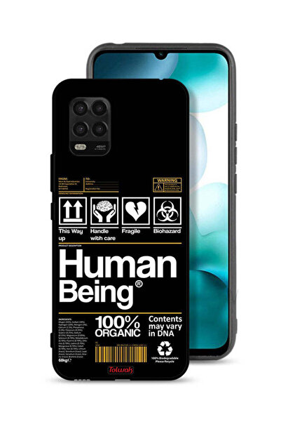 Tolwak غطاء حماية لهاتف شاومي مي 10 لايت 5G، ملصق إنسان