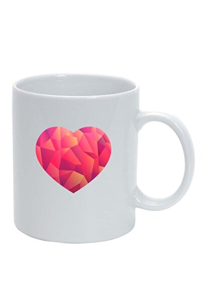 INOVATIX Cana alba personalizata, Love, alb, D338, INOVATIX®. 330ml