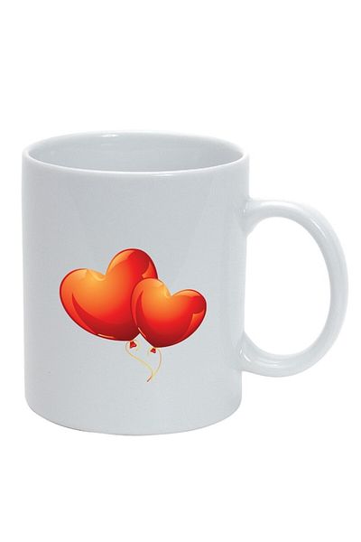 INOVATIX Personalized white mug, Love, white, D302, INOVATIX®. 330ml