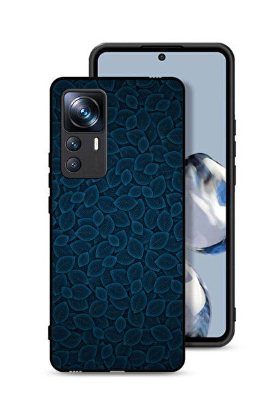 Tolwak غطاء حماية لهاتف Xiaomi 12T Pro بنقشة أوراق فنية رقمية